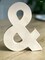 Paper Mache Letters Numbers 4-16 Inch A to Z Paper Mache Numbers DIY Letters Cardboard Letter Birthday Party Sorority Bridal Showe product 4